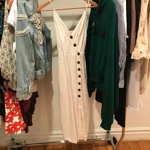 Urban Outfitters Button-down Maxi Dress